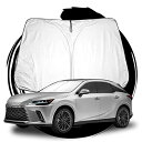 ruiya 2022新型 レクサス rx 5代目 RX350h RX450h+ RX500h専用 サンシェード フロントガラス用 パラソル 新型レクサスrx50...