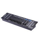 Lixada DMX512コントローラー・コンソール ステージライト パーティーライトLED プロジェクター DJ/ホーム/KTV/ディスコ/舞台照明/LEDラ...