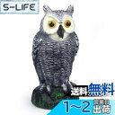 Skycabin 庭の装飾 フクロウ 驚異な目玉で威嚇!本物そっくりでどんな 鳥もびっくり!鳥 よけ【防鳥防獣対策】撃退ハト スズメ カラス ムクドリ ヒヨドリ...