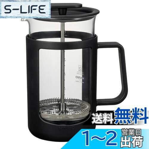HARIO(ϥꥪ)եץ쥹U ץ쥹ҡ Ǯ饹 600ml CPU-4-B ֥å