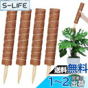 【送料無料】YOUSHY4個40cm園芸支柱 観葉植物モンステラ 支柱 ヘゴ支柱つる性植物 観葉植物 ココスティック支柱 植物サポートフラワースタンド ココナッ...