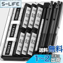 【送料無料】Four Candies メタルシャープペンシル 2本セット 0.5mm 0.7 mm 360本HB替芯 消しゴム ケース付 ブラック