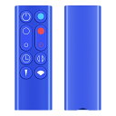 CLVIZCXOM AM09リモコン for ダイソン Dyson Hot + Cool 扇風機 暖房・冷房ファン 加湿器 空気清浄機ファン用 966538-01 互換品 ブルー