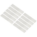 PATIKIL エアコンプレッサーバルブプレート 10個 金属交換用アクセサリ エアコンプレッサー用 10 mm x 47 mm
