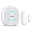 DAYTECH ドアベルセンサー 1受信機と1マグネットセンサー (1受信機+1センサー)