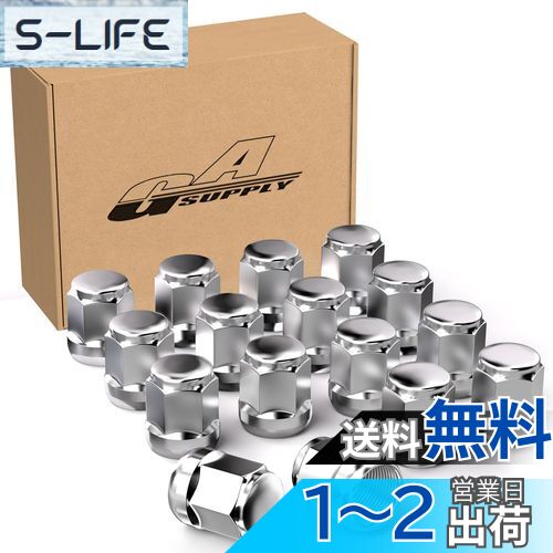 【送料無料】GAsupply 『ホンダ』純正タイプ 車用ホイールナット M12 x P1.5 球面座 19HEX 長さ25mm ス..