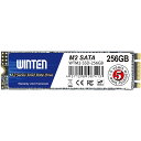 WINTEN SSD M.2 SATA 256GB 2280 3D NAND SATA3 6Gb/s(最大読取 500MB/s 最大書込 500MB/s)エラー訂正機能 省電力 衝撃に強い 内蔵型【】WTM2-SSD-256GB 6083