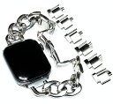 Royce&Roland Apple watch チェーンバンド/バタフライバックル (44mm 45mm 46mm 49mm) おしゃれ アップルウォッチ 時...