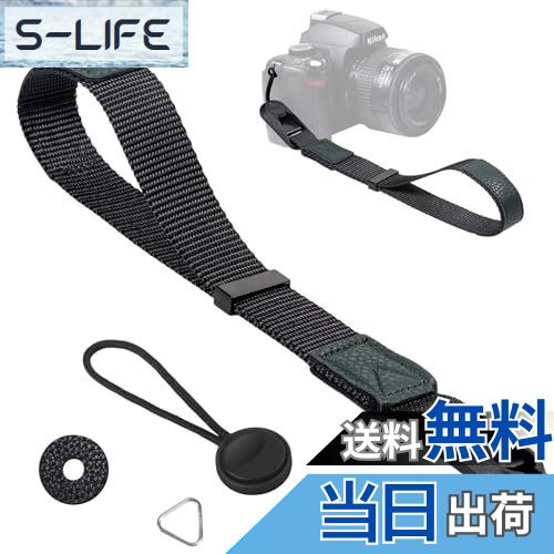 【送料無料】[Yullmu] カメラストラップ カメラハンドストラップ アンカーリンクス 3層構造三角リング..