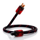 【送料無料】Monosaudio 12AWG HiFiオーディオ電源ケーブル 純銅 3ピン 125V/15A AC電源ケーブル C13金メッキ電源プラグ オーディオ音質向上 オーディオ用電源コード オーディオ用電源ケーブル 編組スリーブac電源コード 耐久性 黒と赤混合編組拡張可能スリーブ ホームシ