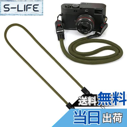 【送料無料】[Denaisii] カメラストラップ カメラネックストラップ アンカー設計 三角リング付き 3層構..