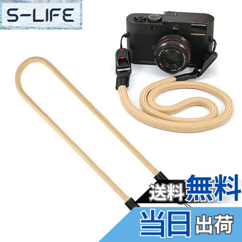 【送料無料】[Denaisii] カメラストラップ カメラネックストラップ アンカー設計 三角リング付き 3層構..