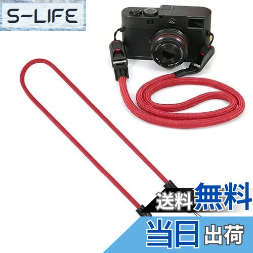 【送料無料】[Denaisii] カメラストラップ カメラネックストラップ アンカー設計 三角リング付き 3層構..