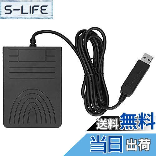 【送料無料】USBフットペダルスイッチ 足踏みスイッチ フットスイッチ ABS ポータブル ゲーム コントロ..