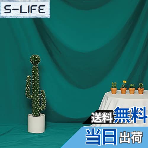 【送料無料】Lanx. 背景布 3m×2m ダークグリーン シワが付きにくい 撮影用 撮影布 バックスクリーン 背..
