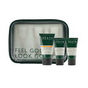 【送料無料】【HEATH / リバタライズセット】リバイタライズ ヘア&ボディウォッシュ50ml / フェイスウォッシュ30ml / モイスチャライザー30ml / メンズコスメ 男性用 スキンケア シャンプー ボディソープ 全身用 洗顔料 全肌 色:グリーン、サイズ:リバタライズセット
