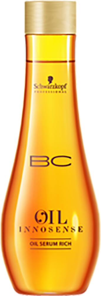 【送料無料】OIL INNOSENSE オイルセラムリッチ 100ml 洗い流さないトリートメントオイル サロン専売品 シュワルツコフ プロフェッショナル BCオイルイノセンス 色：ブラック、サイズ：100ml