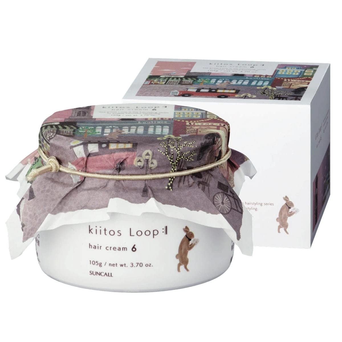 【送料無料】キートス ループ ヘアクリーム 6 色：ホワイト、サイズ：105g×1個