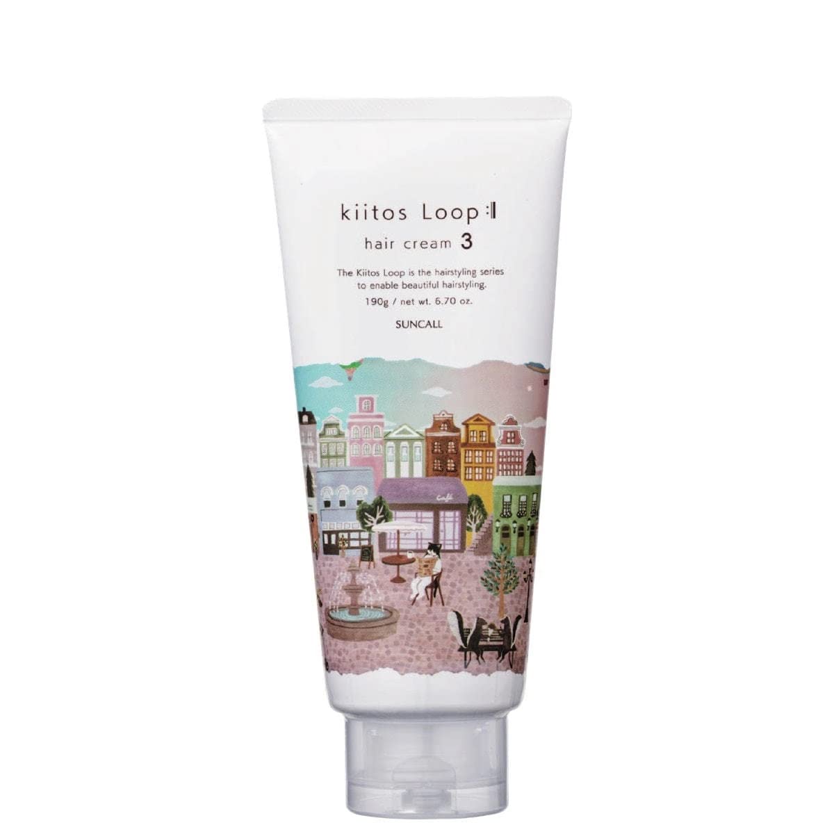 【送料無料】キートス ループ ヘアクリーム 3 色：ホワイト、サイズ：190g×1個