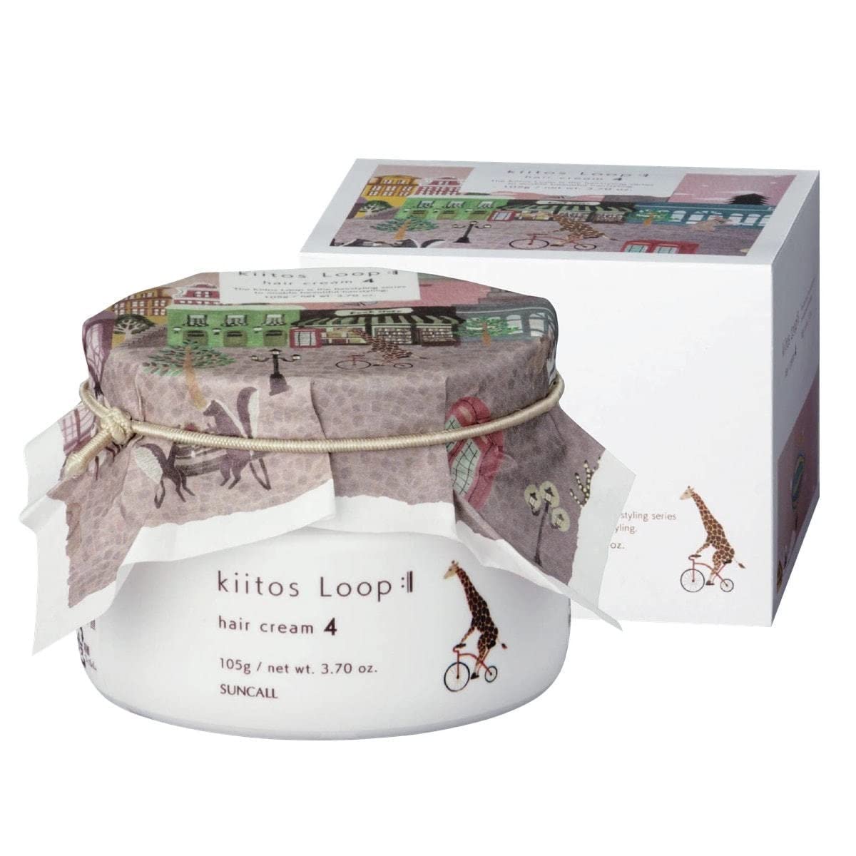 【送料無料】キートス ループ ヘアクリーム 4 色：ホワイト、サイズ：105g×1個
