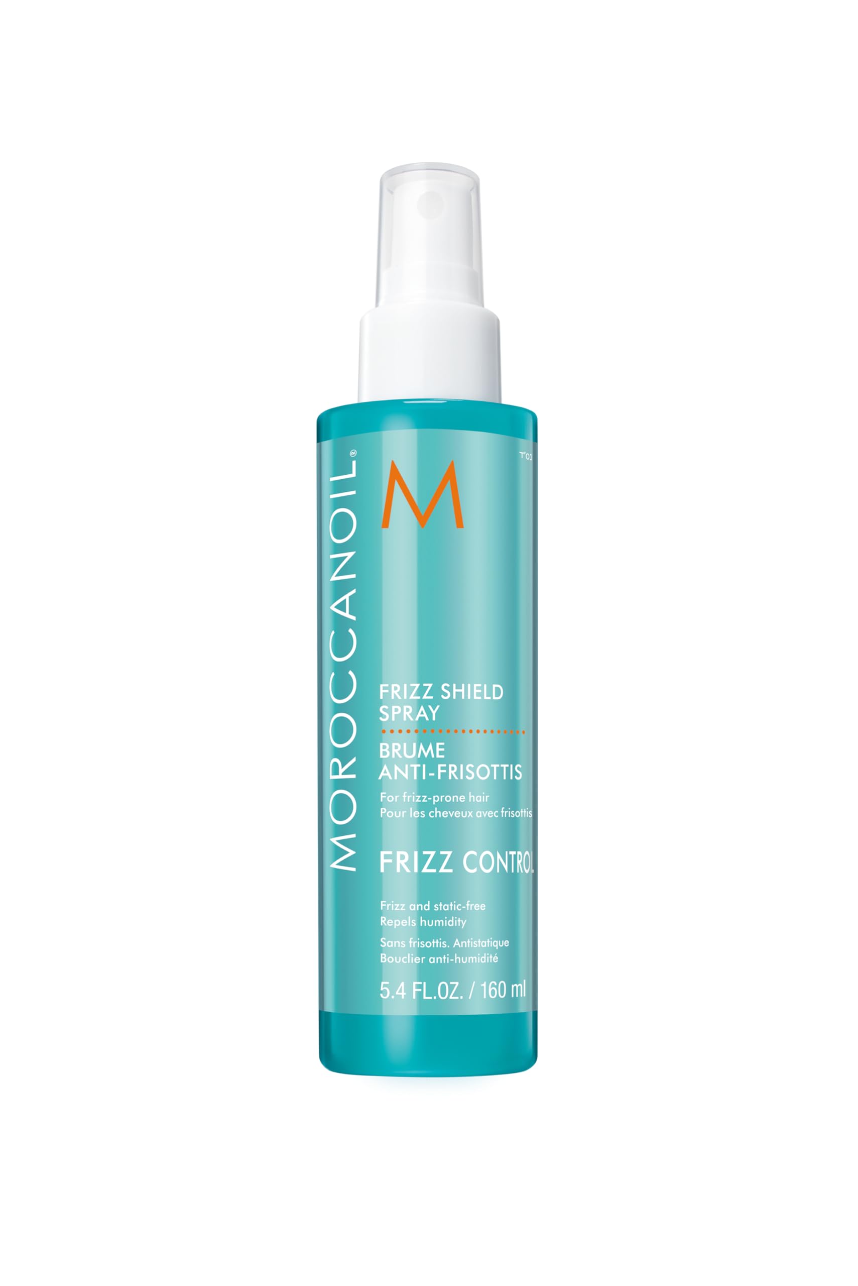 【送料無料】MOROCCANOIL(モロッカンオイル) モロッカンオイル フリッズシールドスプレー 160ml (アルガンオイル配合/スタイリング剤) くせ毛 うねり 湿気対策/洗い流さないトリートメント 色：クリア、サイズ：160ml