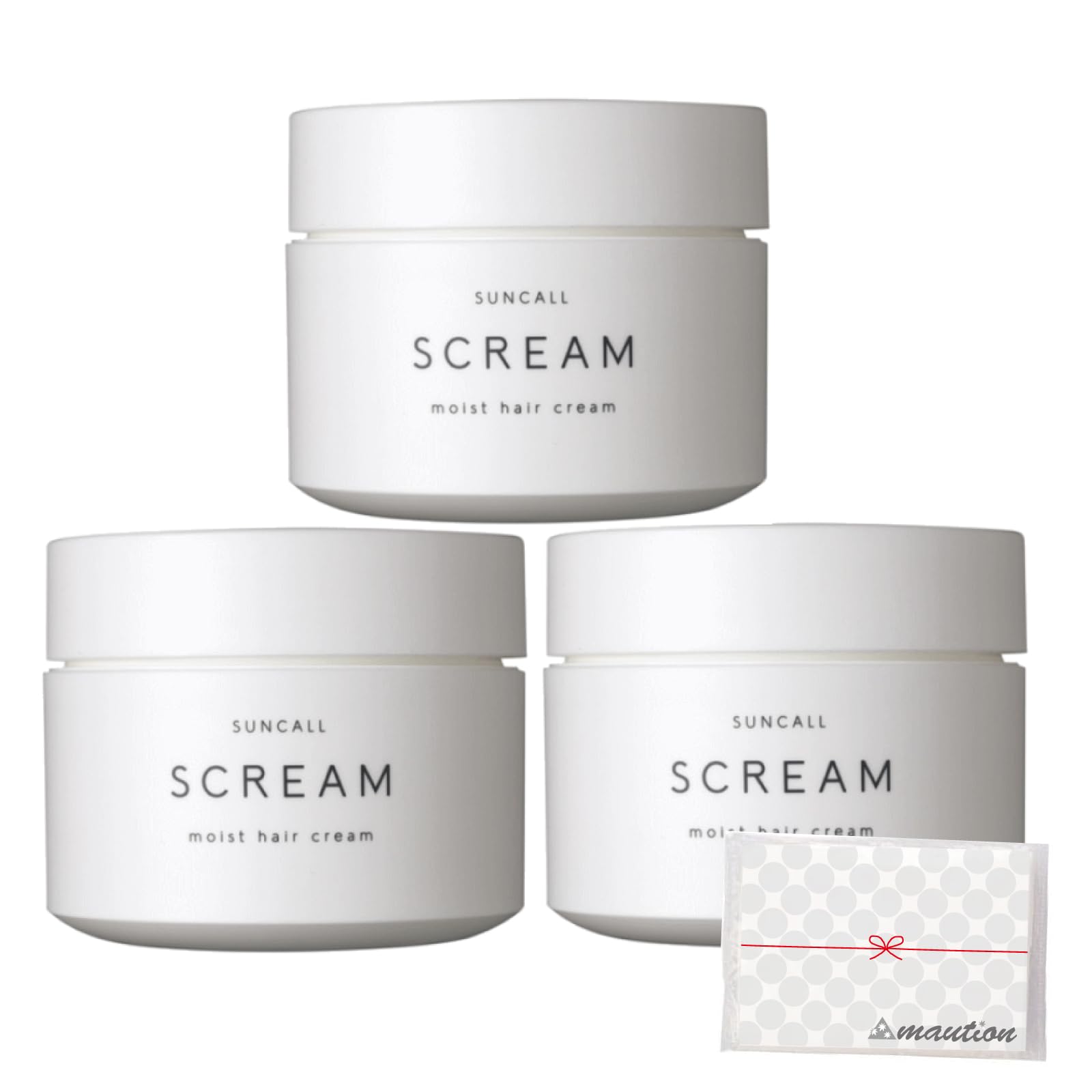 【送料無料】【3個セット】 SUNCALL (サンコール) スクリム モイストヘアクリーム 120g ＋おまけ付き ..