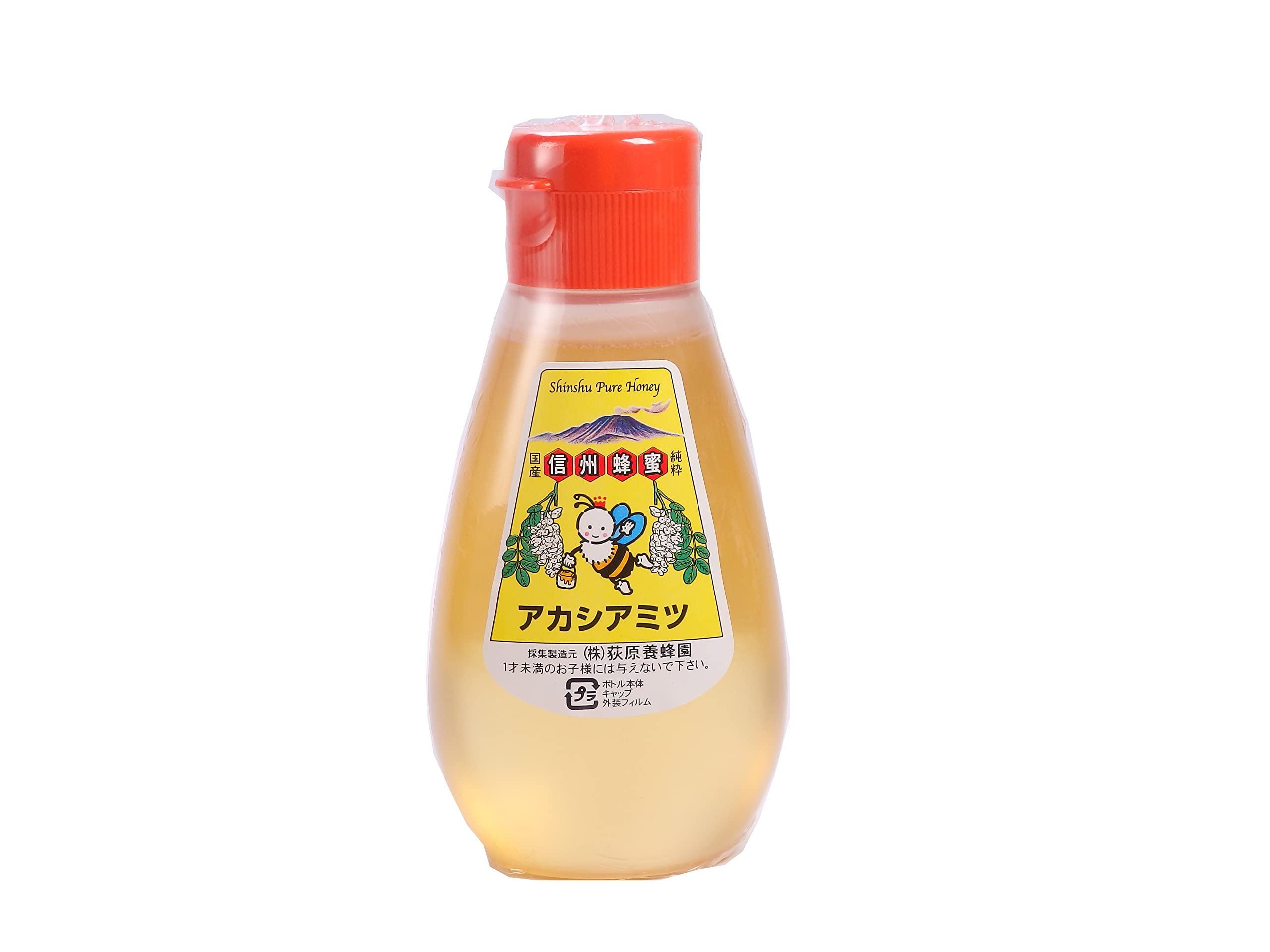 【送料無料】荻原養蜂園 国産アカシアはちみつ ワンタッチポリ容器入り 300g×1本 サイズ：300gワンタッチポリ容器