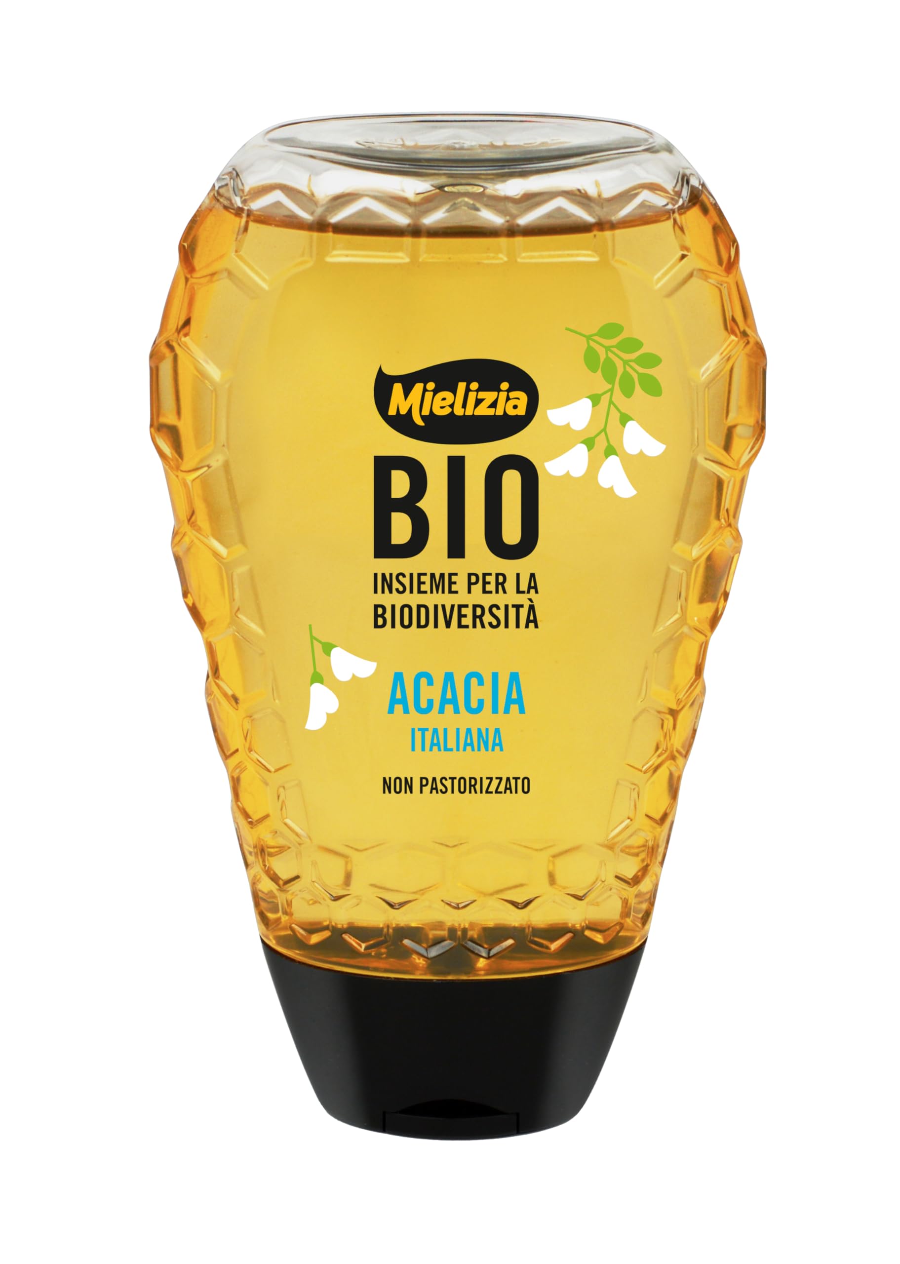 【送料無料】Mielizia(ミエリツィア) はちみつ 色：透明・金色、サイズ：350g(SQボトル ...