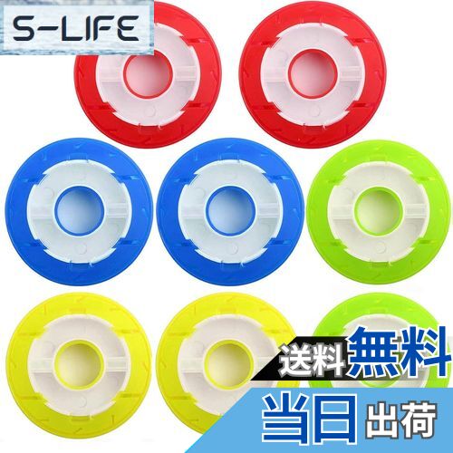 【送料無料】DFsucces 仕掛け巻き スプール シリコン 釣りライン巻 釣り糸ボビン 釣り糸保護収納、釣り..