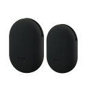 【送料無料】Geekria 収納ポーチ イヤホンポーチEarPods, Jabra Sport Pace, BlueBuds X 等用 シリコーン製 小物整理 携帯用 持ち運びに便利 片手で使える (2個セットM+S)