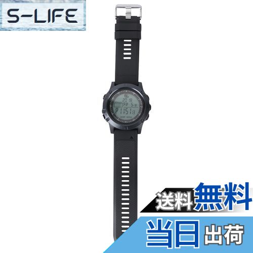 【送料無料】LIOOBO 腕時計 デジタル 多機能 スポーツウォッチ サッカー審判用腕時計 おしゃれ メンズ時計 ストップウォッチ 見やすい クロノグラフ腕時計 ブラック