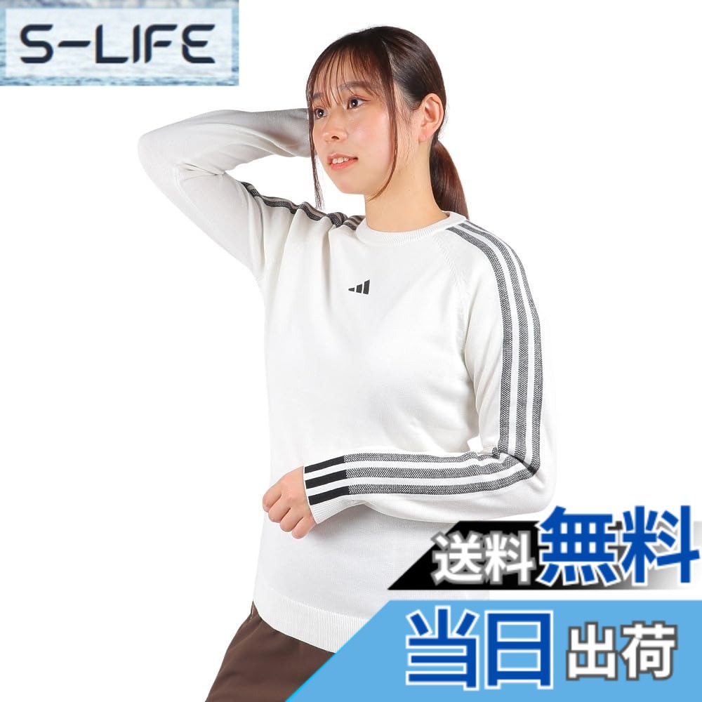 商品情報商品の説明説明 スリーストライプが入ったクルーネックのセーターです主な仕様 スリーストライプが入ったクルーネックのセーターです