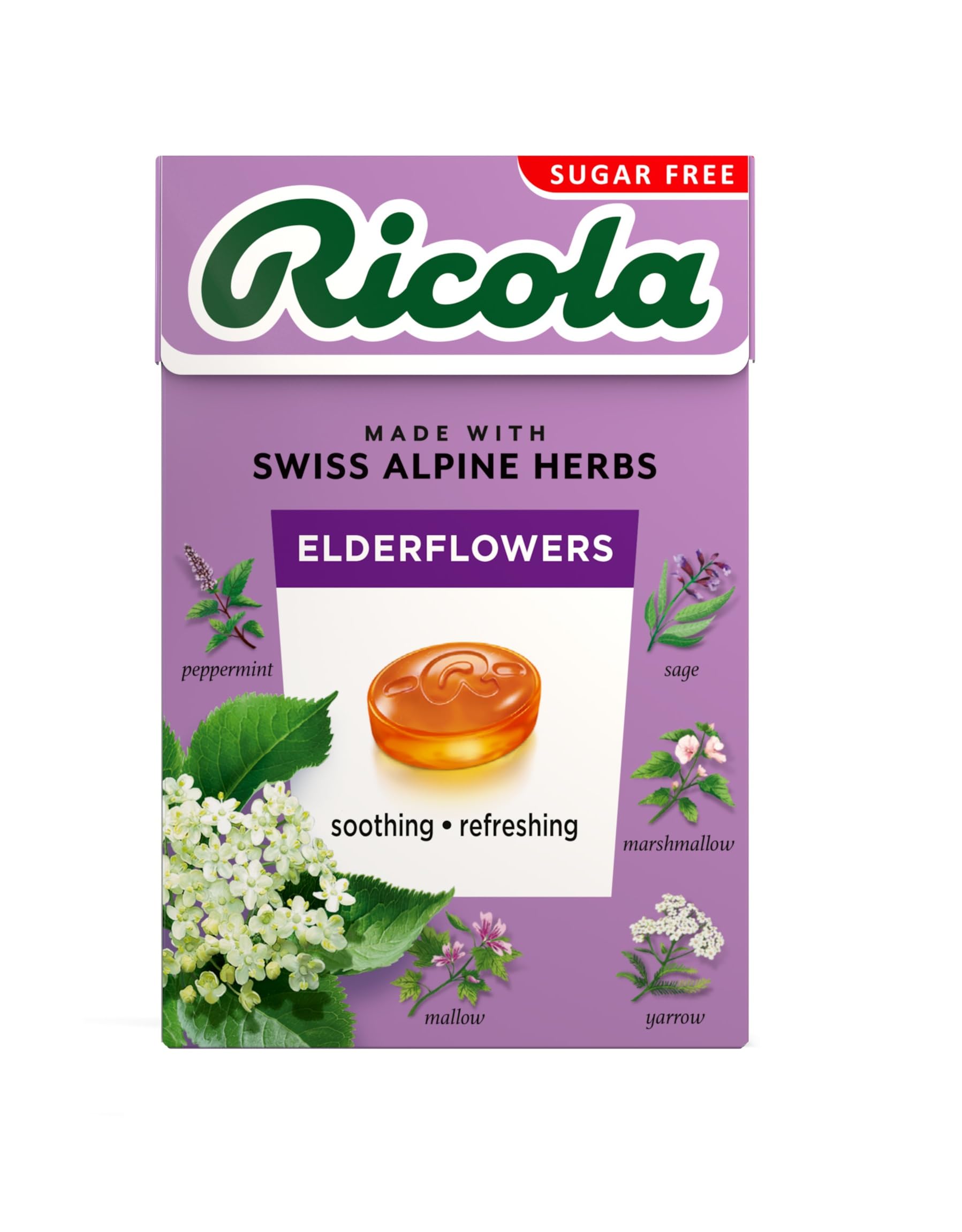 【送料無料】リコラ エルダーフラワーハーブキャン 40g x5個