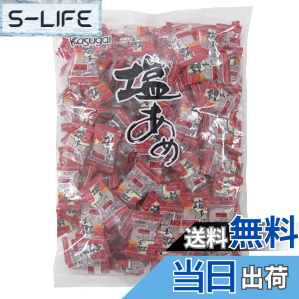 【送料無料】春日井製菓 塩あめ 1kg