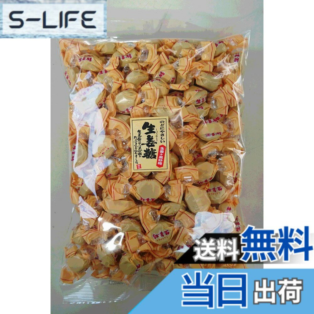 【送料無料】日進製菓 生姜糖1kg