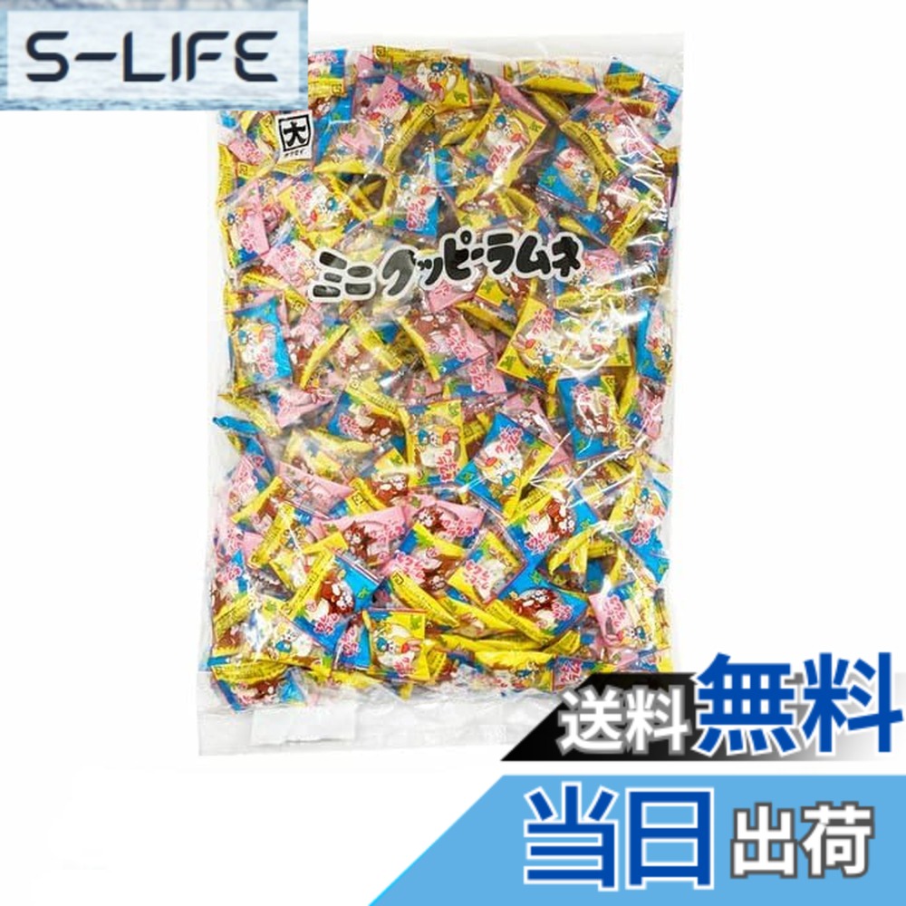 【送料無料】カクダイ製菓 ミニクッピーラムネ（個包装賞味期限印字あり） 1kgx1袋