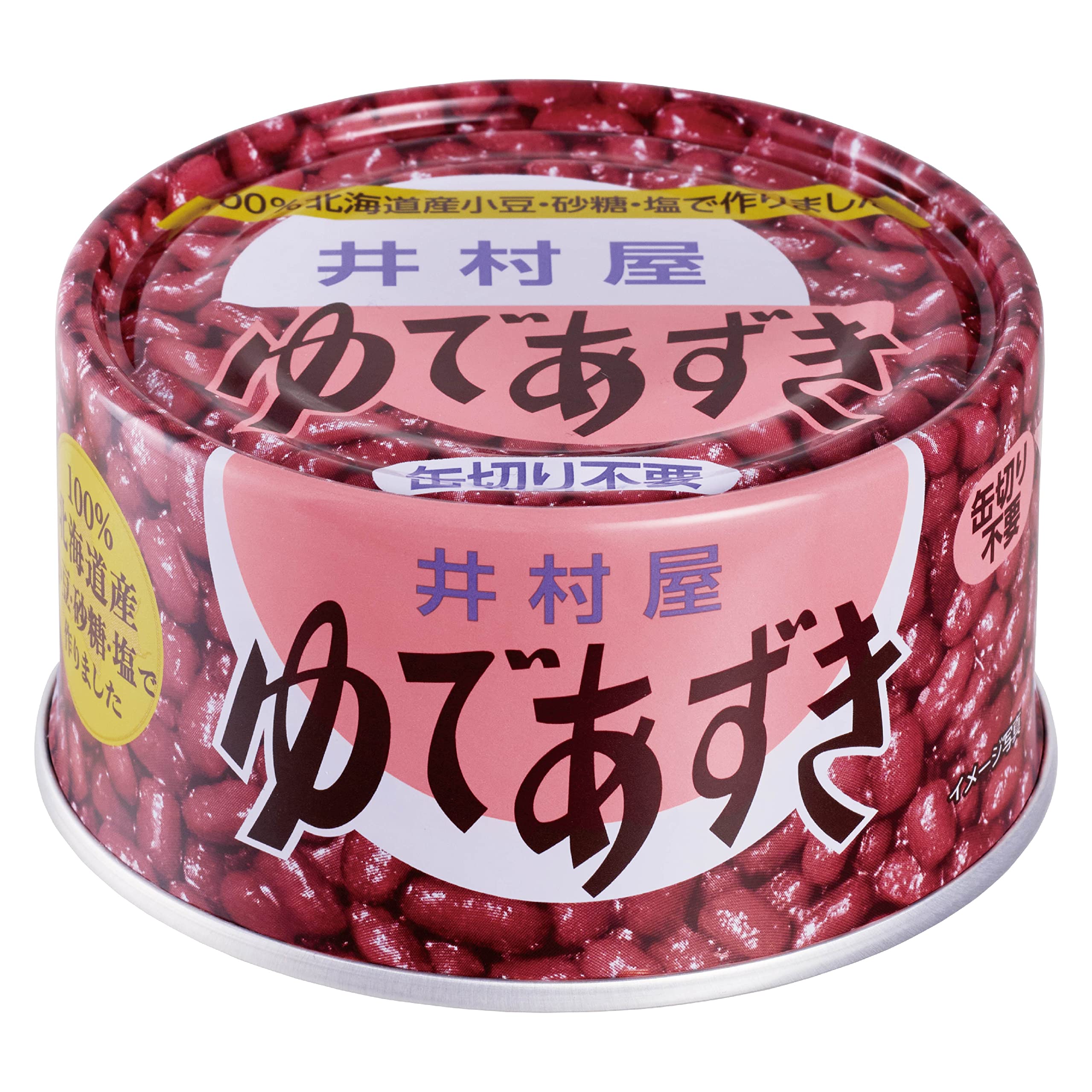 【送料無料】井村屋 北海道EO-T2ゆであずき 200gx24個
