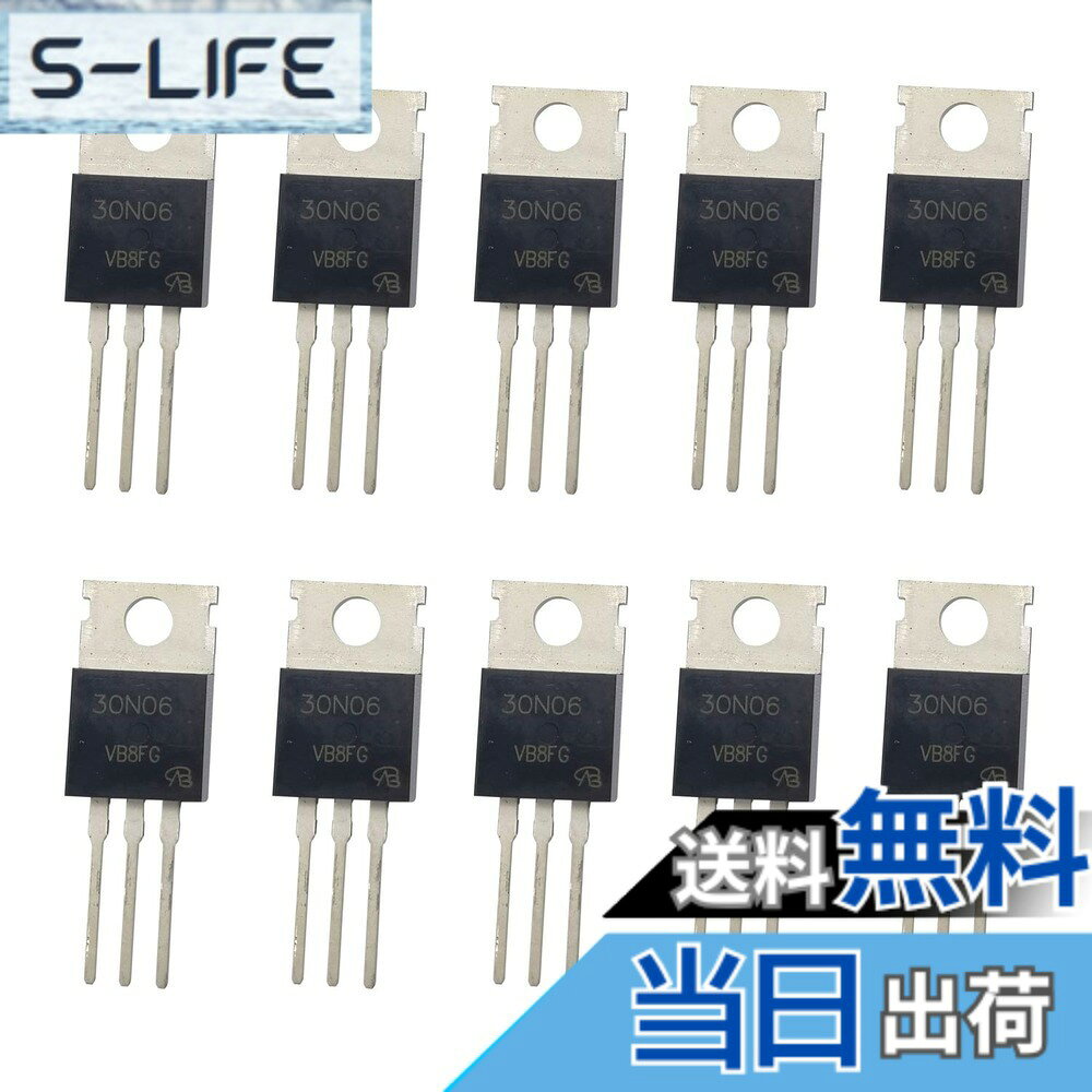 樂天商城 - 【送料無料】HUABAN 10個 30N06 TO-220 30A 60V NチャネルパワーMOSFET（RFP30N06LE P30N06LEを交換）