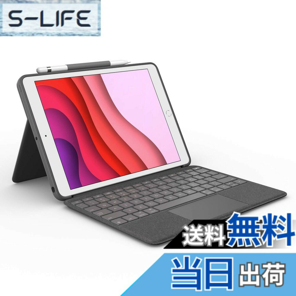乐天商城 - 【送料無料】ロジクール iPad 10.2 インチ 第9世代 第8世代 第7世代 対応 トラックパッド付き キーボードケース Smart Connector 接続 Combo Touch iK1057BKA 英語配列 薄型 バックライト付き スマートコネクタ 国内正規品