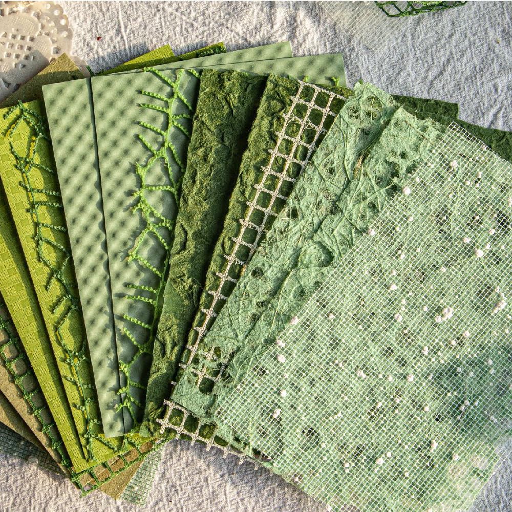 【送料無料】Alideco 16枚 コラージュ 素材 ペーパー 素材紙 り 手帳 ジャンクジャーナル メモパッド デザ ヴィ レトロ透かし編みノート カレンダー ベネットマナー (qingming)