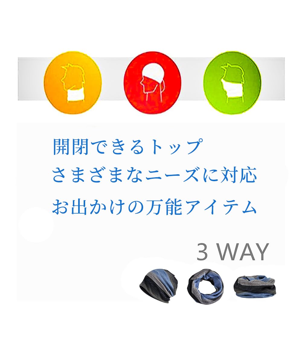 【送料無料】[Karsaer] ニット帽 メンズ レディース 両用ニット 開閉できるトップ ...