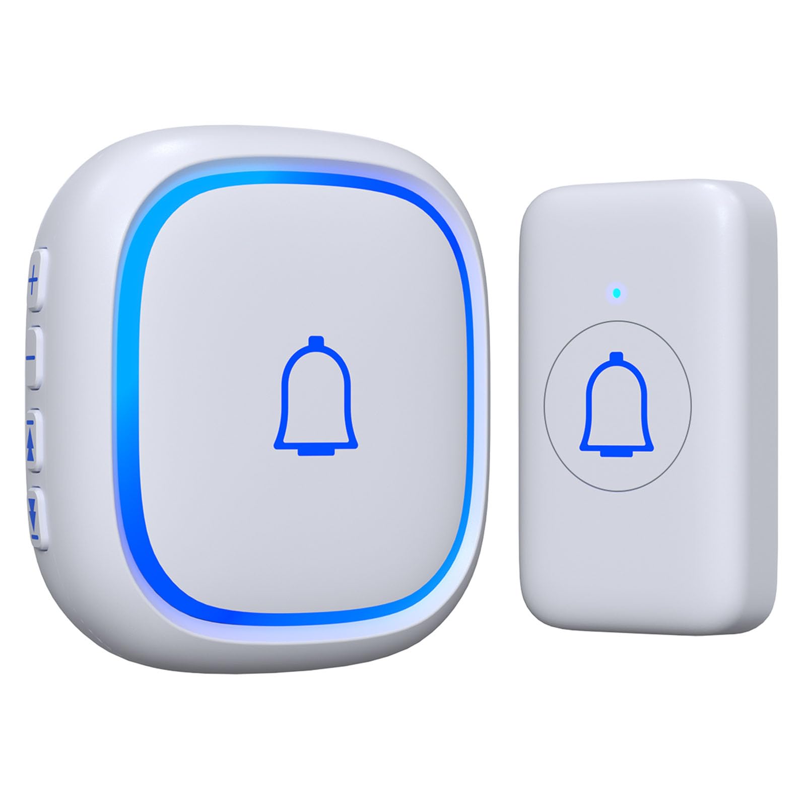 【送料無料】【IP66防水防塵】SleeZOO ワイヤレスチャイム 玄関チャイム 送信機電...