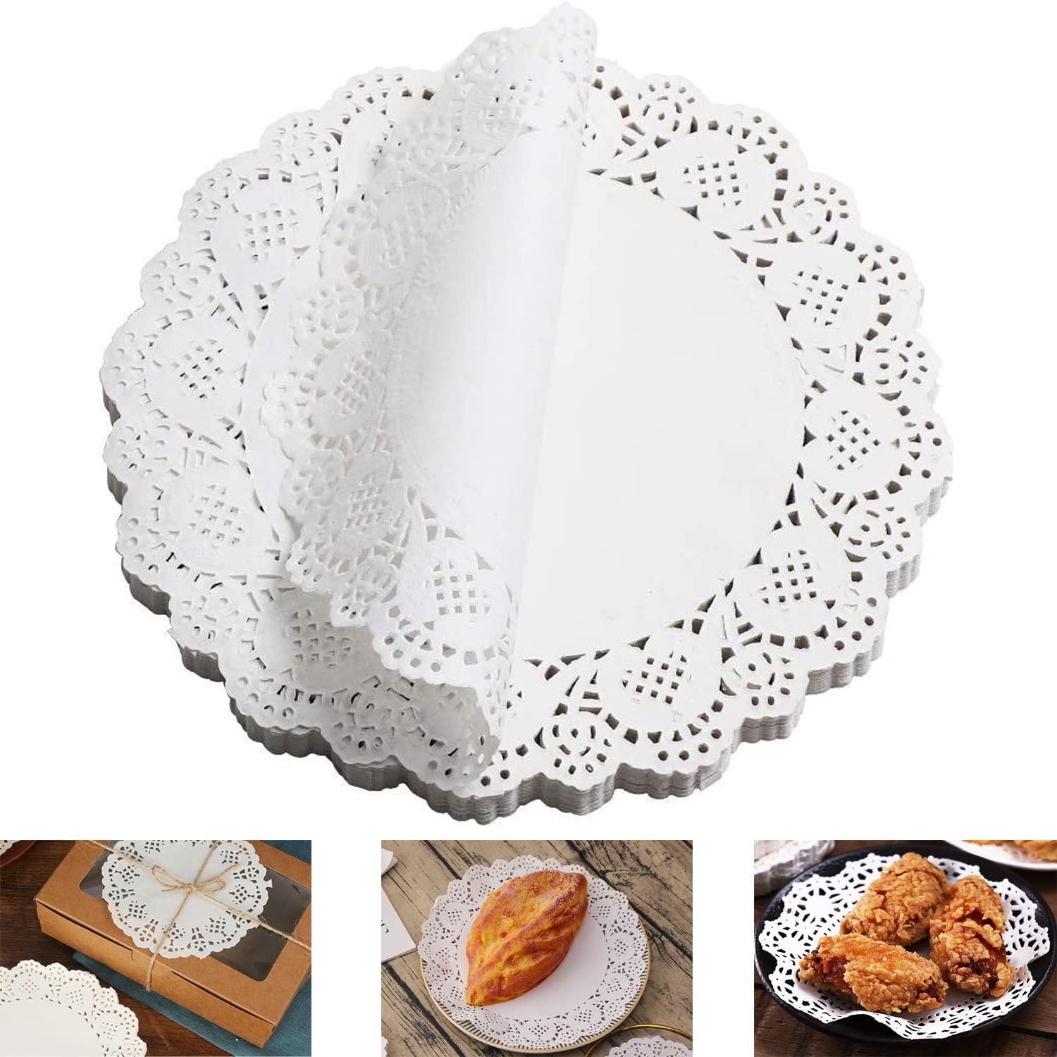 【送料無料】【Charming Decoration】天ぷら敷紙 無蛍光食品紙 敷き紙 使い捨て 天 ...