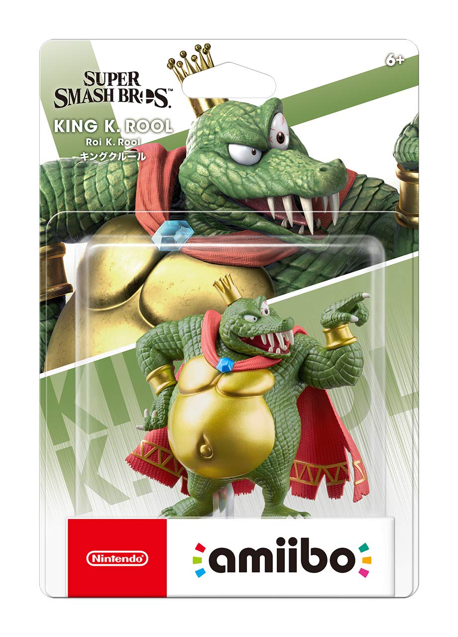 S-LIFEの【送料無料】amiibo Mii 格闘タイプ (大乱闘スマッシュブラザーズシリーズ) 色：キングクルール｜アングル2
