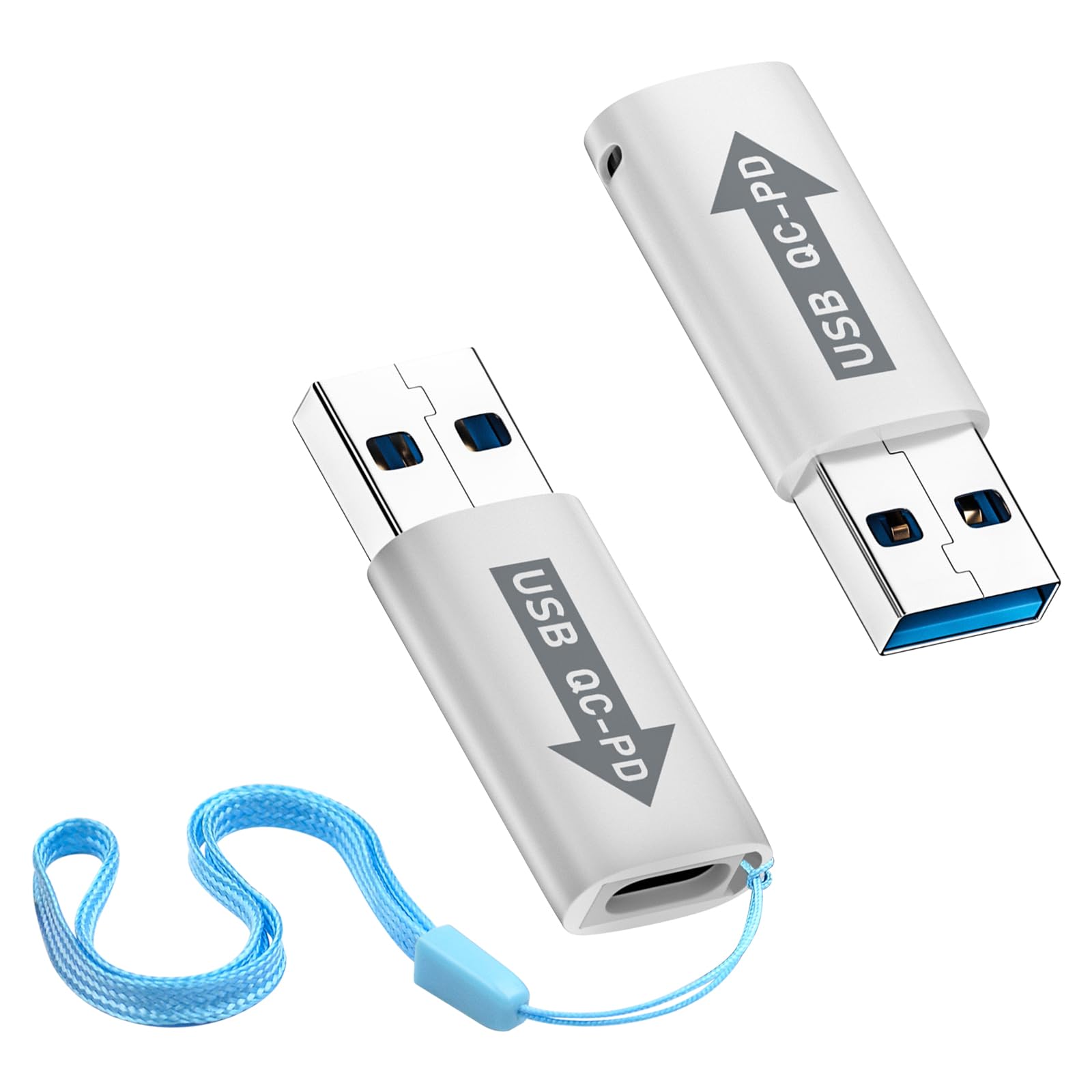 商品情報商品の説明主な仕様 USB A C変換アダプタは、USB3.1データ転送のみをサポートし、最大転送速度は最大10Gbpsになります。 3.1データハードドライブケース、サウンドカード、USBフラッシュドライブに適しています。 このアダプタはビデオおよびUSB2.0機能をサポートしていないことに注意してください。brUSB3.1 QCオスからUSB C PDメス変換アダプタ高速充電。 USB 3.1 QC電源入力からPD USBタイプC出力コネクタをサポートし、5V@3A、9V@2A、12V@1.5A、20V@1.6A。 USB DC電源をUSB C PDに瞬時に転送充電します。brUSB QCからPDタイプCアダプター互換性のあるデータケーブル、ハードドライブエンクロージャ、携帯電話、その他のUSBタイプCポートを備えたデバイスと互換性のあるコンピューター、USBエクスパンダー、充電ヘッド、その他のUSB3.1ポートを備えたデバイス。 スムーズで安定した充電、機械を傷つけることなく安全かつ安定していますこのUSB3.1からUSB C変換アダプターは、アルミニウム合金シェルで作られており、耐スクラッチ、指紋防止、使用中に熱くならず、内部回路を効果的に保護しています。 USB3.1 QCからUSB C PDアダプターは、吊り穴設計が施されています。 持ち運びが簡単でなくしにくいです。パッケージ：2個のusb-a to usb-c 変換アダプターと最高のサービス、ご質問がある場合はお気軽にお問い合わせください。