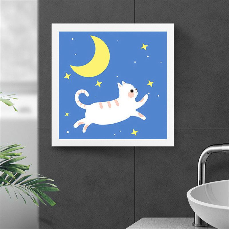 収納ボックス 壁画デザイン 浴室 バスルーム 穴あけ不要 打ち抜き不要 壁掛け式 防水 取り付け簡単 家庭用 風呂収納 トイレ収納 ボックス 目隠し 折りたたみ ロッカーファッション 浴室棚 収納キャビネット 荷重5KG 防水 壁画収納 1秒オープン壁画収納 キャビネット