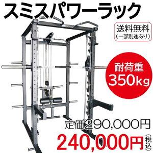 【COMING HEALTH TECH 日本総代理店】 スミスパワーラック(Φ50)[SlimFitGym スリムフィット] 送料無料 自宅 トレーニングマシン 筋トレ 業務用 スミス パワーラック スミスマシン