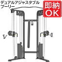 デュアルアジャスタブルプーリー【impulse/インパルス】 送料無料 ジム 自宅 オフィス 運動器具 業務用 トレーニングマシン [WILD FIT Prem...