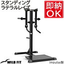 スタンディングラテラルレイズ [impulse/インパルス]送料無料 ジム 自宅 業務用 トレーニングベンチ プリチャーカール [WILD FIT Premium]