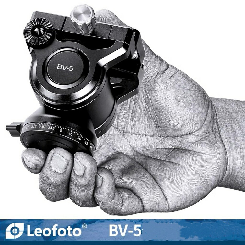[並行輸入品] Leofoto BV-5 ビデオ雲台 一脚・三脚用 アルカスイス互換 軽量 動画撮影